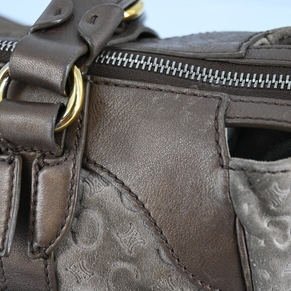 Celine Vintage Monogram Triomphe Top Handle Bag - Picture 9 of 16